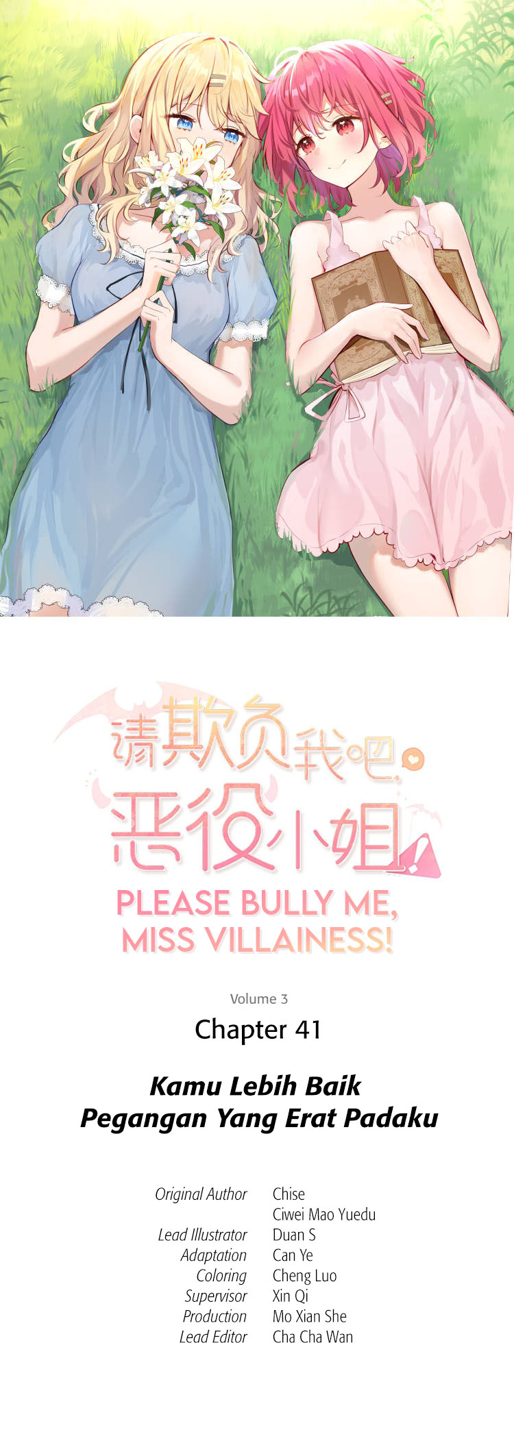 Baca Please Bully Me, Miss Villainess! - Chapter 41 halaman 3