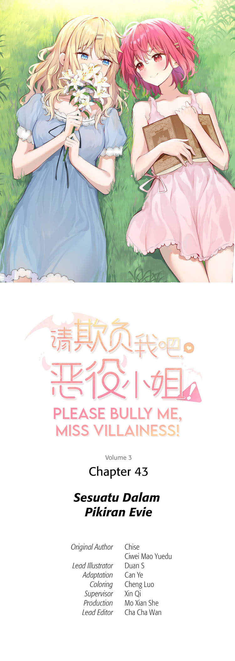 Baca Please Bully Me, Miss Villainess! - Chapter 43 halaman 3