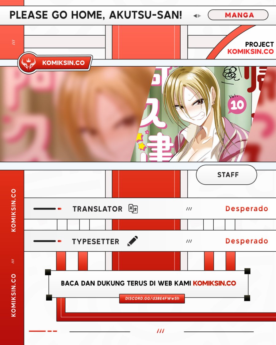 Baca Please Go Home, Akutsu-san! - Chapter 191 halaman 1