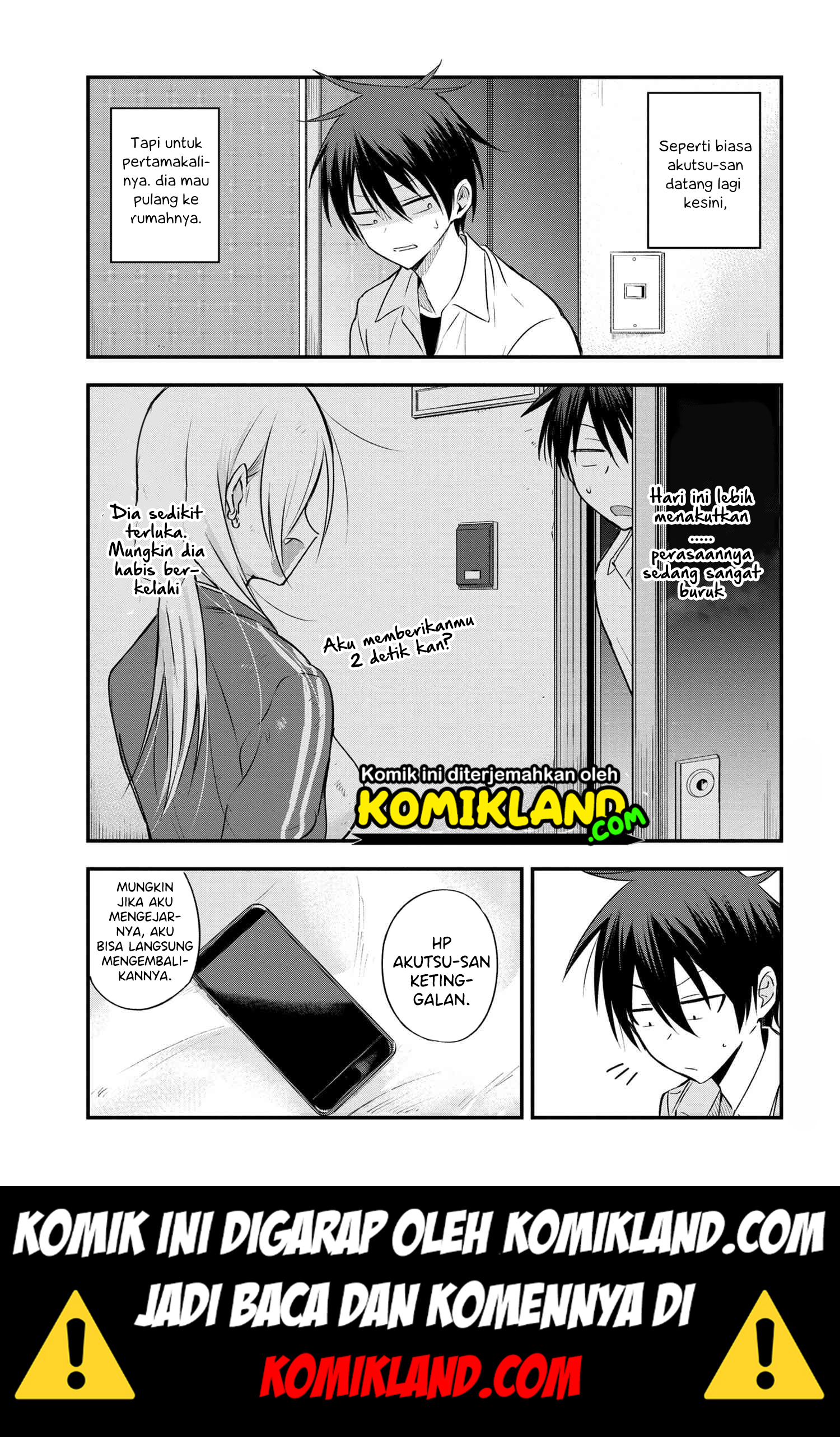 Baca Please Go Home, Akutsu-san! - Chapter 7 halaman 2