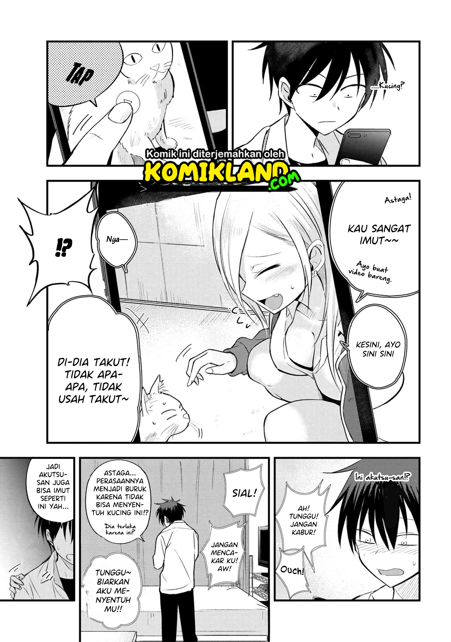 Baca Please Go Home, Akutsu-san! - Chapter 7 halaman 4