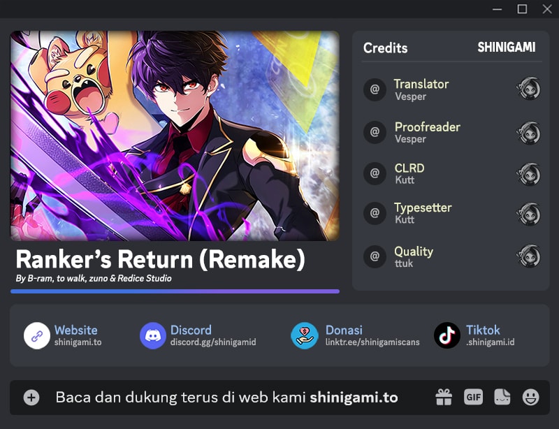 Baca Ranker’s Return (Remake) - Chapter 244 halaman 1