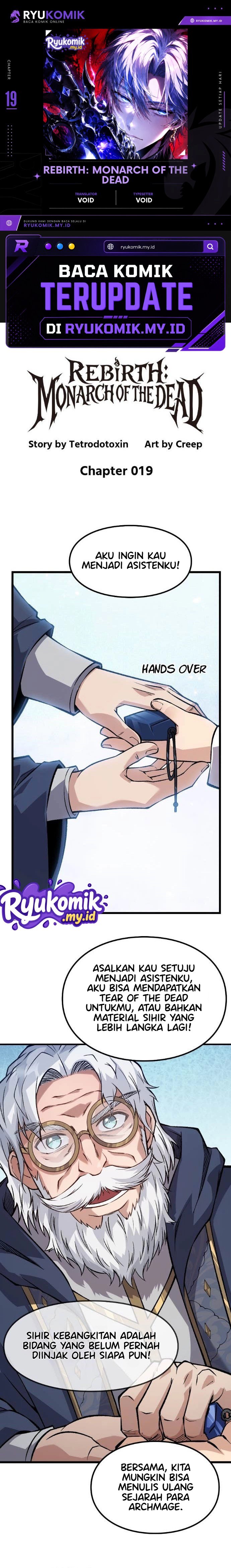 Baca Rebirth: Monarch of the Dead Chapter 19 Bahasa Indonesia page 6