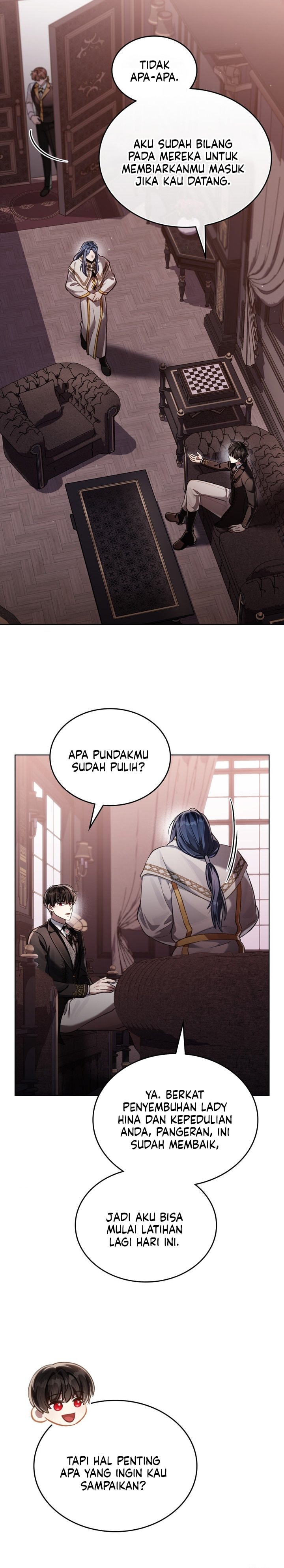 Baca Reborn as the Enemy Prince - Chapter 108 halaman 23