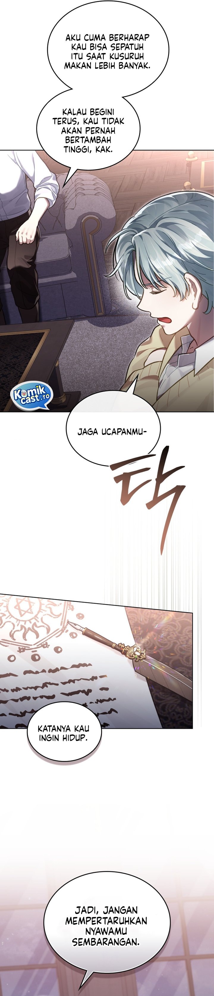 Baca Reborn as the Enemy Prince - Chapter 110 halaman 24