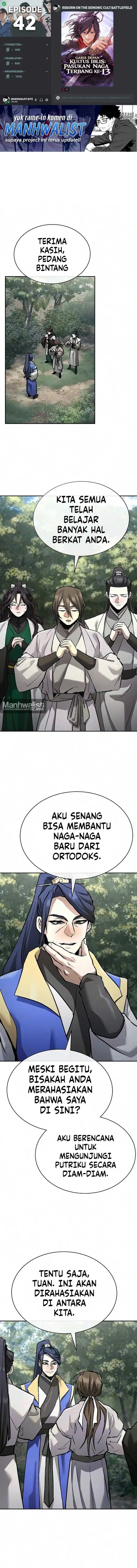 Baca Reborn on the Demonic Cult Battlefield - Chapter 42 halaman 1