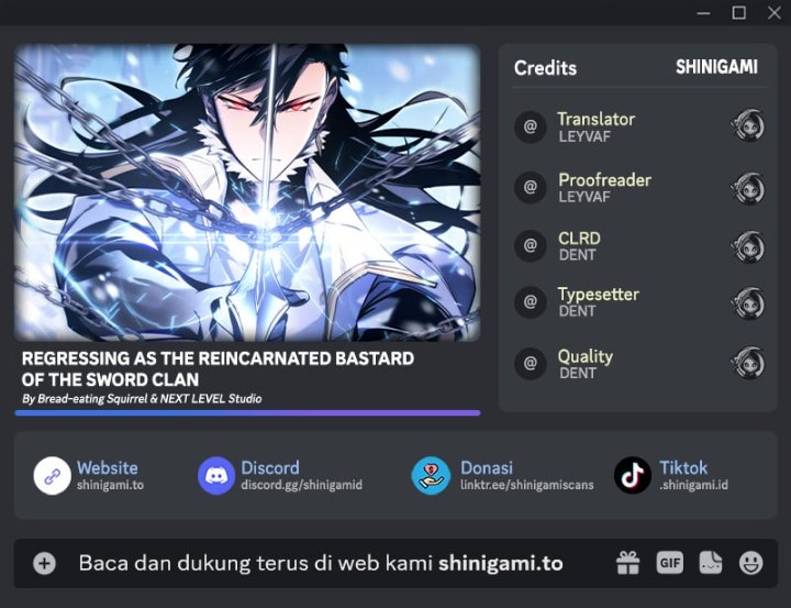 Baca Regressing As The Reincarnated Bastard Of The Sword - Chapter 101 halaman 1