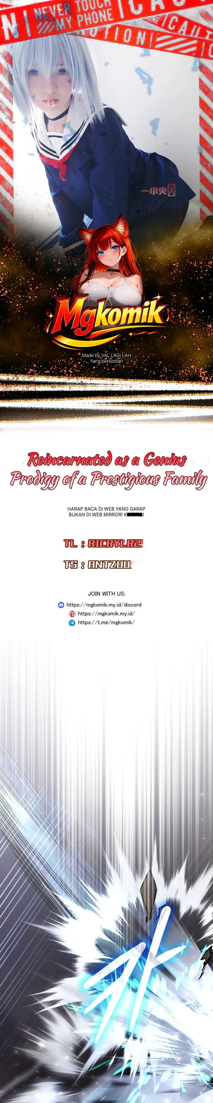 Baca Reincarnated as a Genius Prodigy of a Prestigious Family - Chapter 101 halaman 1