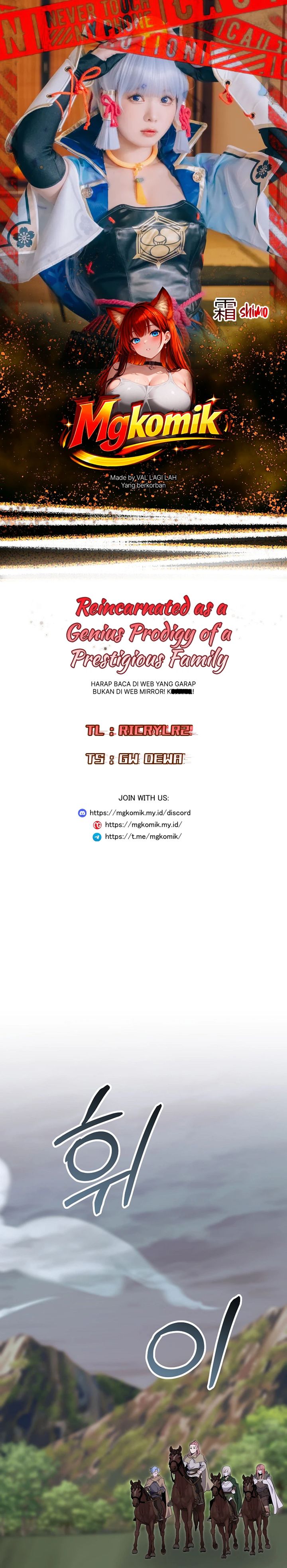 Baca Reincarnated as a Genius Prodigy of a Prestigious Family - Chapter 86 halaman 1