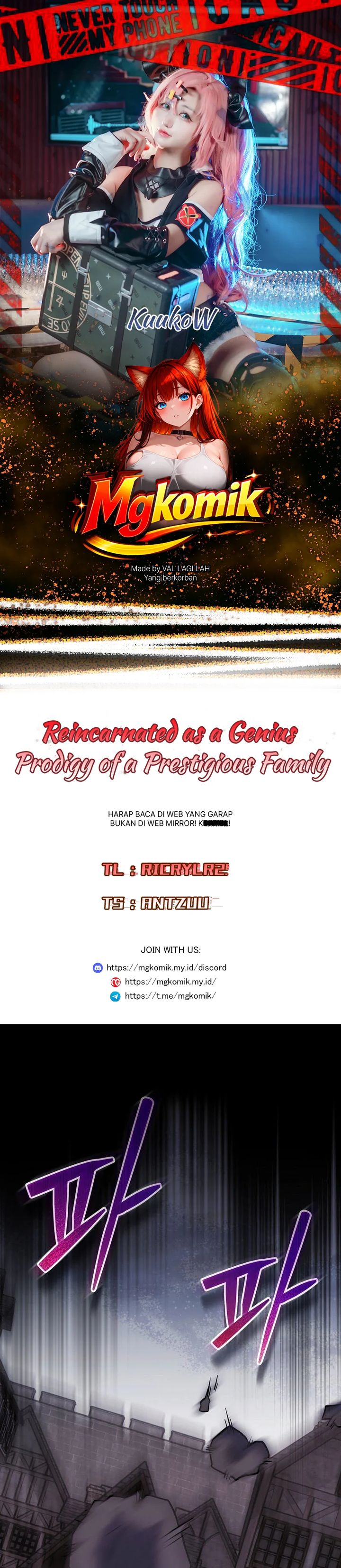 Baca Reincarnated as a Genius Prodigy of a Prestigious Family - Chapter 87 halaman 1