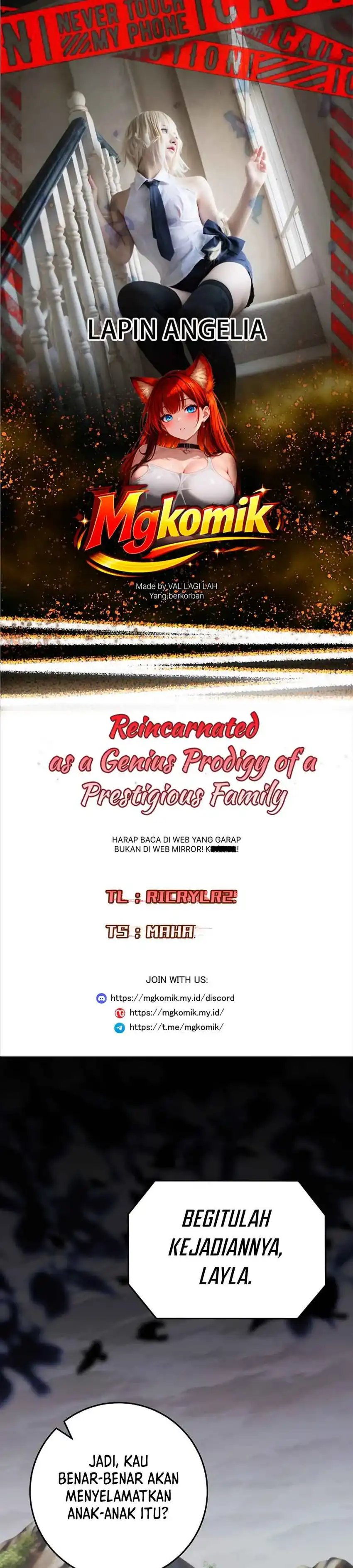 Baca Reincarnated as a Genius Prodigy of a Prestigious Family - Chapter 88 halaman 1