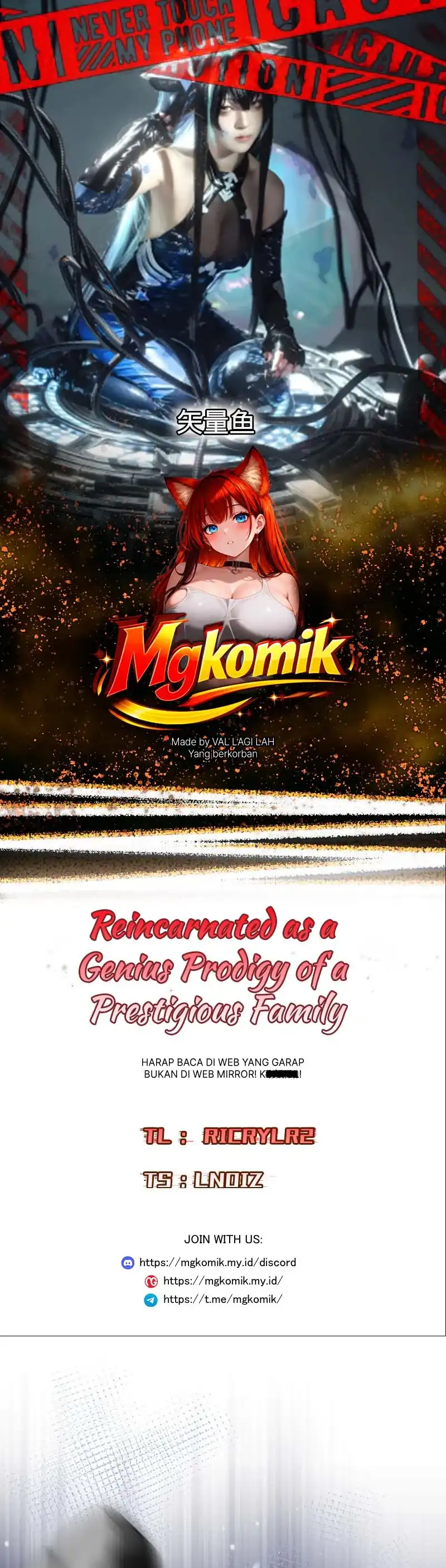 Baca Reincarnated as a Genius Prodigy of a Prestigious Family - Chapter 89 halaman 1