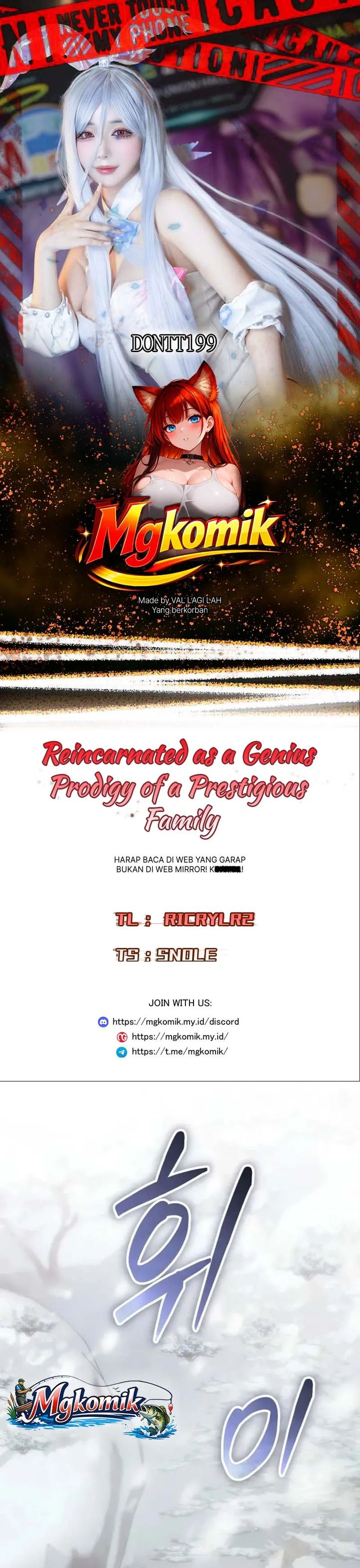 Baca Reincarnated as a Genius Prodigy of a Prestigious Family - Chapter 92 halaman 1