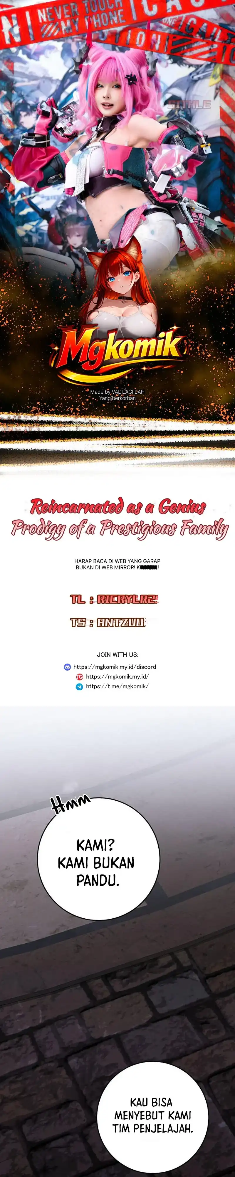 Baca Reincarnated as a Genius Prodigy of a Prestigious Family - Chapter 95 halaman 1