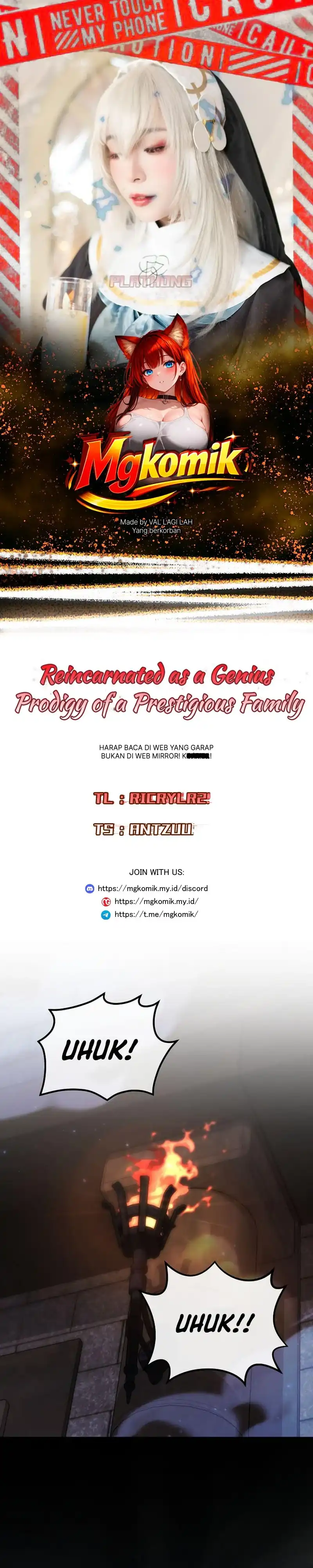 Baca Reincarnated as a Genius Prodigy of a Prestigious Family - Chapter 96 halaman 1