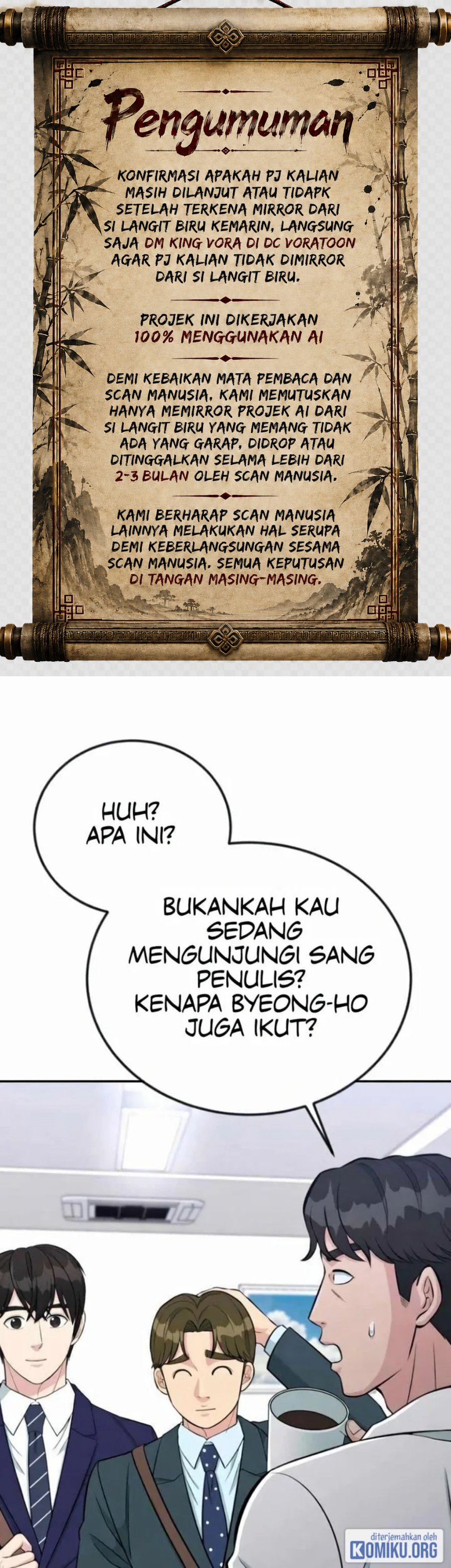 Reincarnated as a New Employee Chapter 54 - Page 1