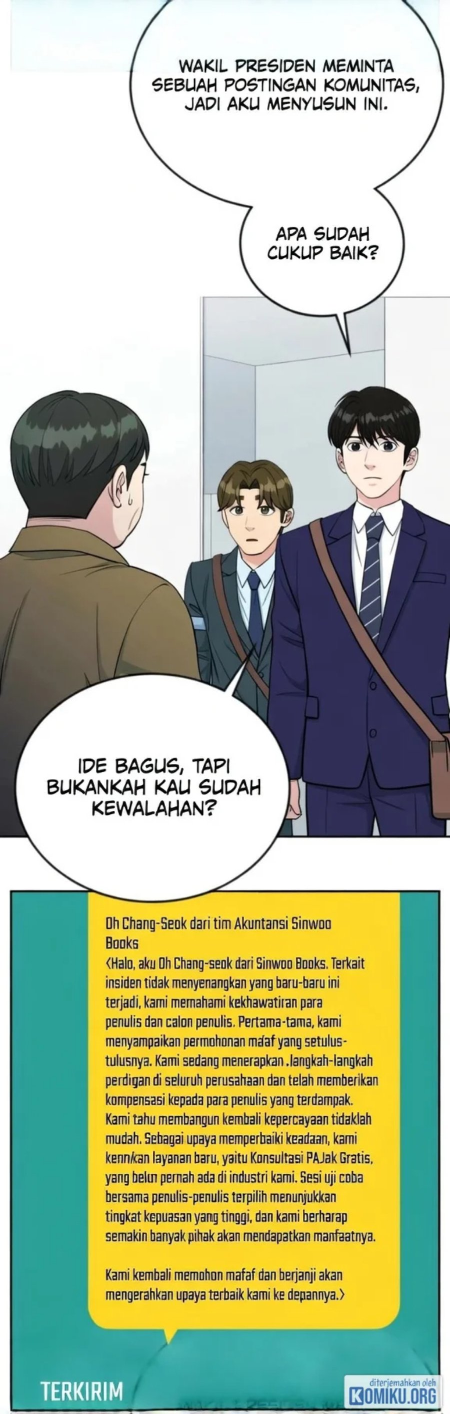 Reincarnated as a New Employee Chapter 55 - Page 18