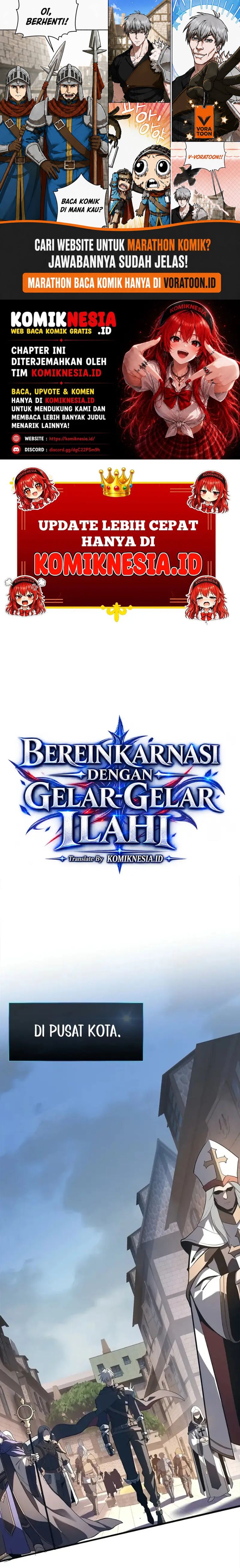 Baca Reincarnated with Divine Titles Chapter 16 Bahasa Indonesia page 6