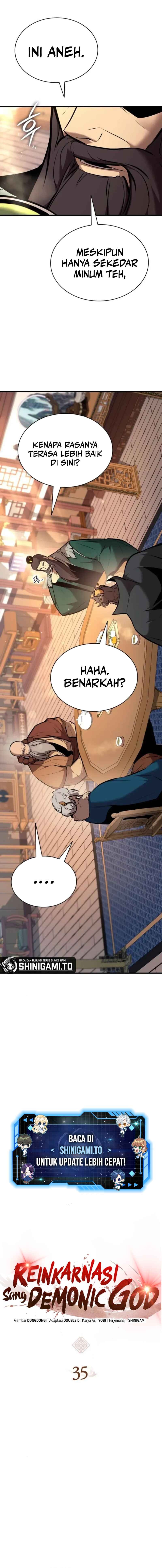 Baca Reincarnation Of The Demonic God (Reincarnation of the Divine Demon) - Chapter 35 halaman 2