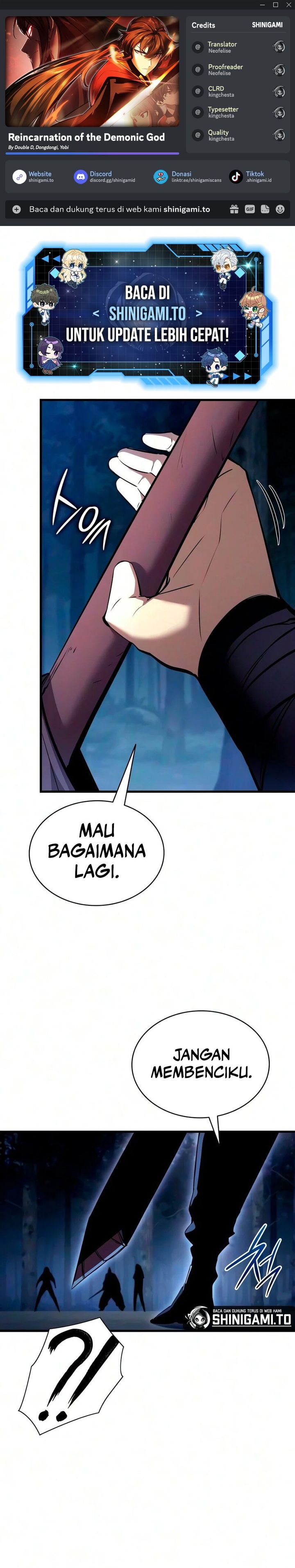 Baca Reincarnation Of The Demonic God (Reincarnation of the Divine Demon) - Chapter 53 halaman 1