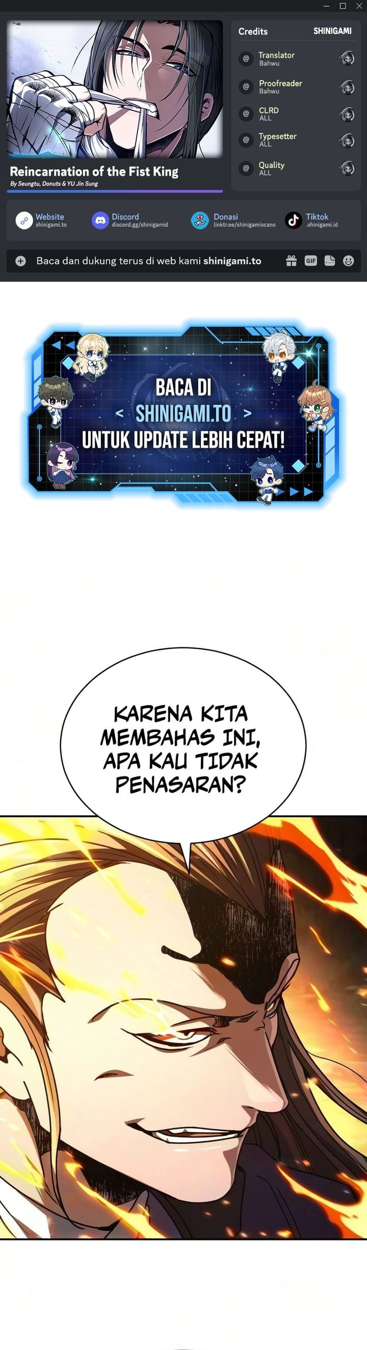 Baca Reincarnation Of The Fist King - Chapter 56 halaman 1