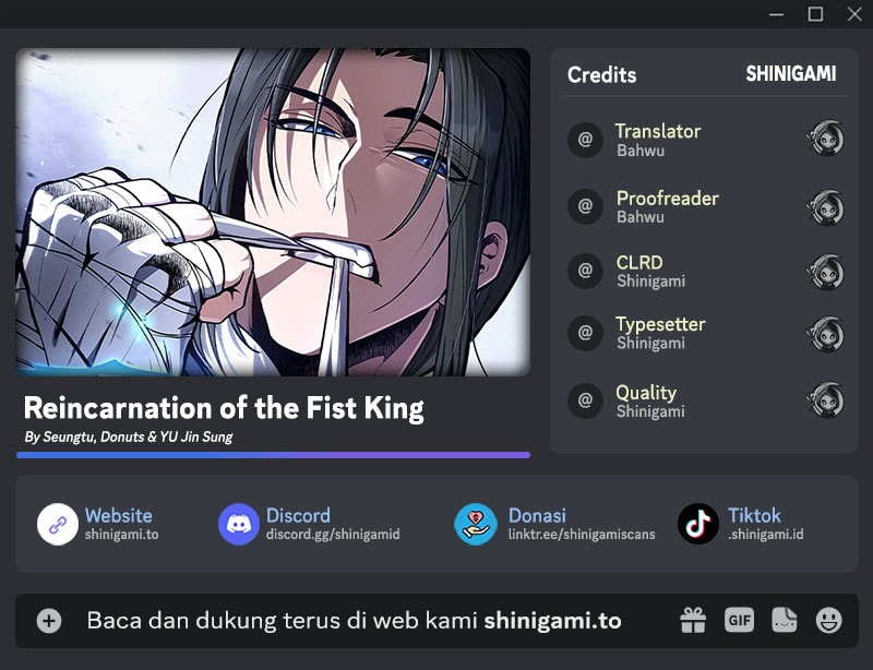 Reincarnation Of The Fist King Chapter 65 - Page 1