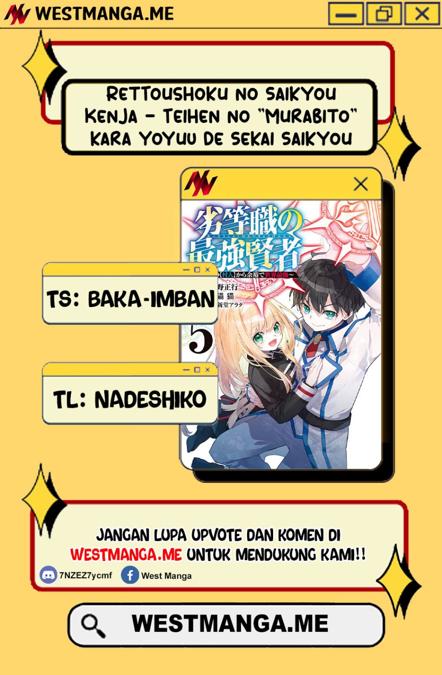 Baca Rettoshoku no Saikyo Kenja ~ Teihen no [Murabito] Kara Yoyuu de Sekai Saikyo ~ - Chapter 8 halaman 3