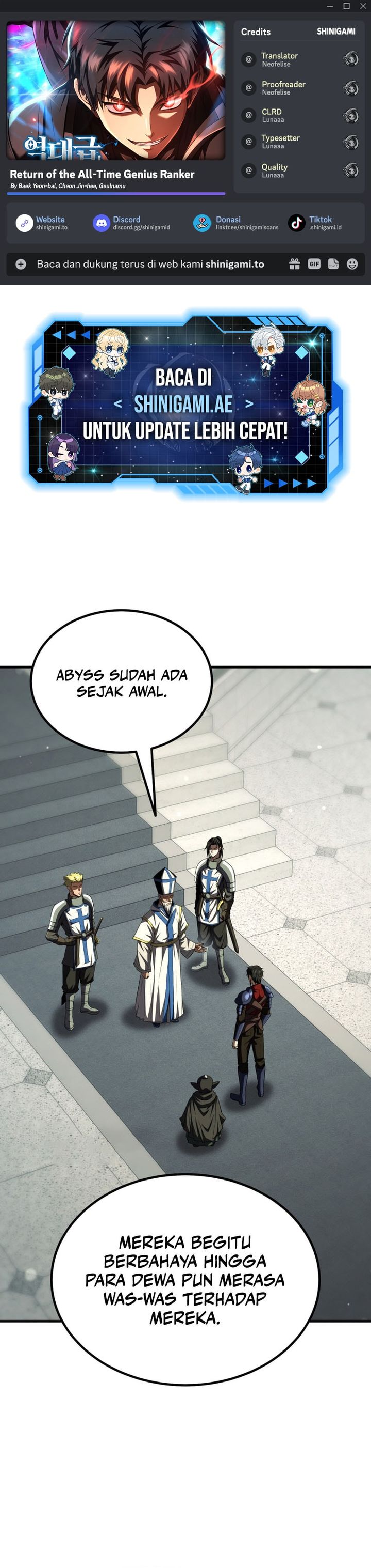 Baca Return Of The All-Time Genius Ranker - Chapter 26 halaman 1