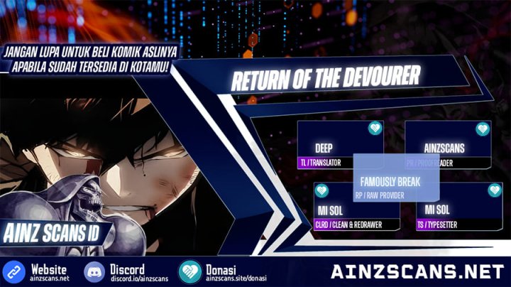Halaman 2 dari Return of the Devourer Chapter 0