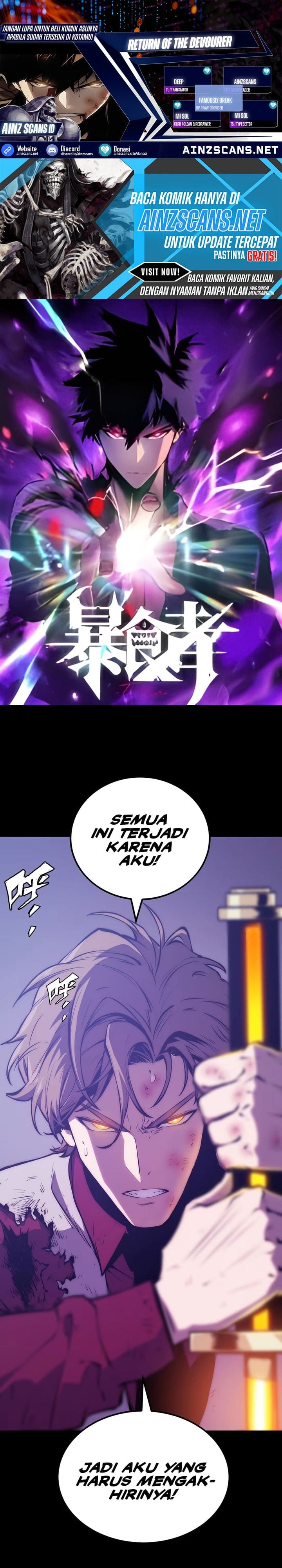 Baca Return of the Devourer - Chapter 30 halaman 1