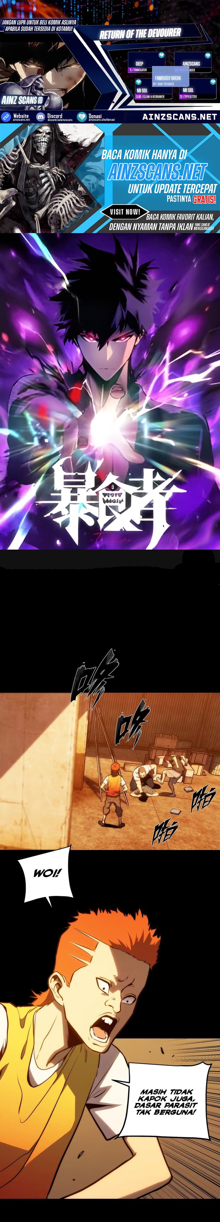 Baca Return of the Devourer - Chapter 34 halaman 1