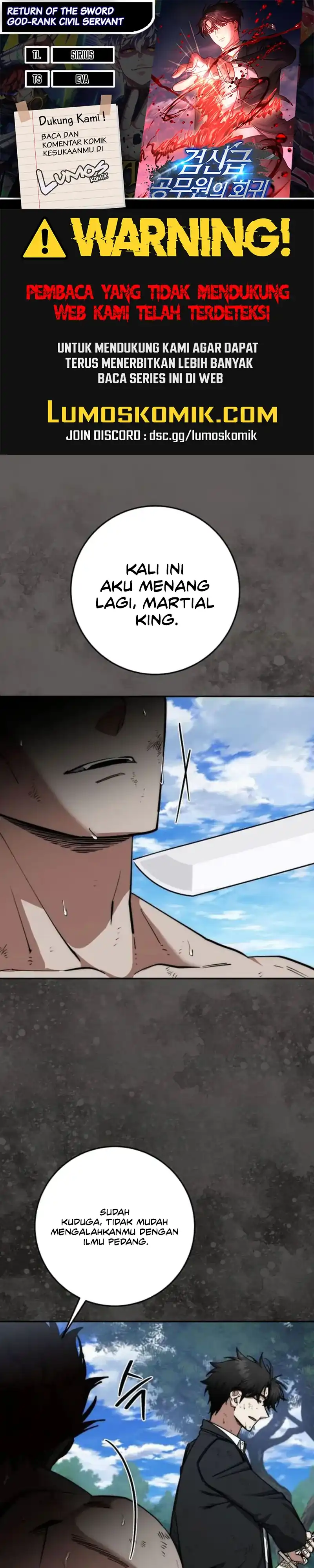 Baca Return of the Sword God-Rank Civil Servant - Chapter 83 halaman 1