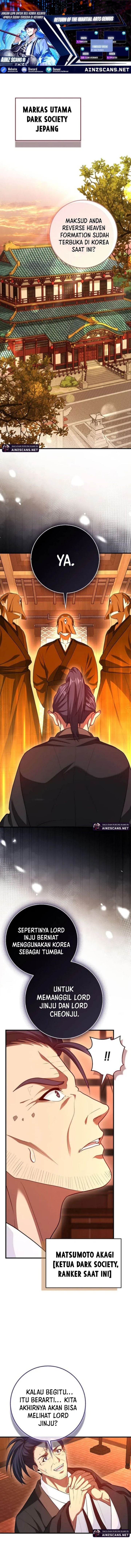 Baca Return Of The Martial Arts Genius - Chapter 118 halaman 1