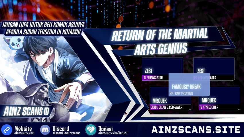 Baca Return Of The Martial Arts Genius - Chapter 18 halaman 1