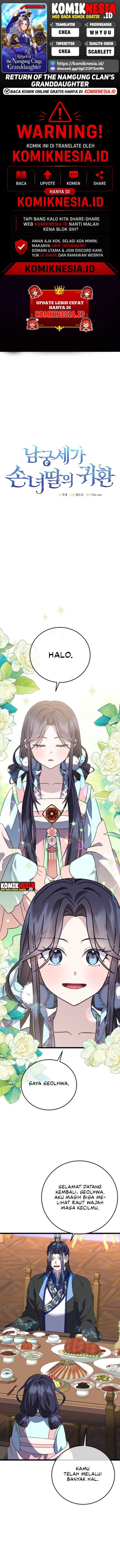 Baca Return of the Namgung Clan's Granddaughter - Chapter 19 halaman 1