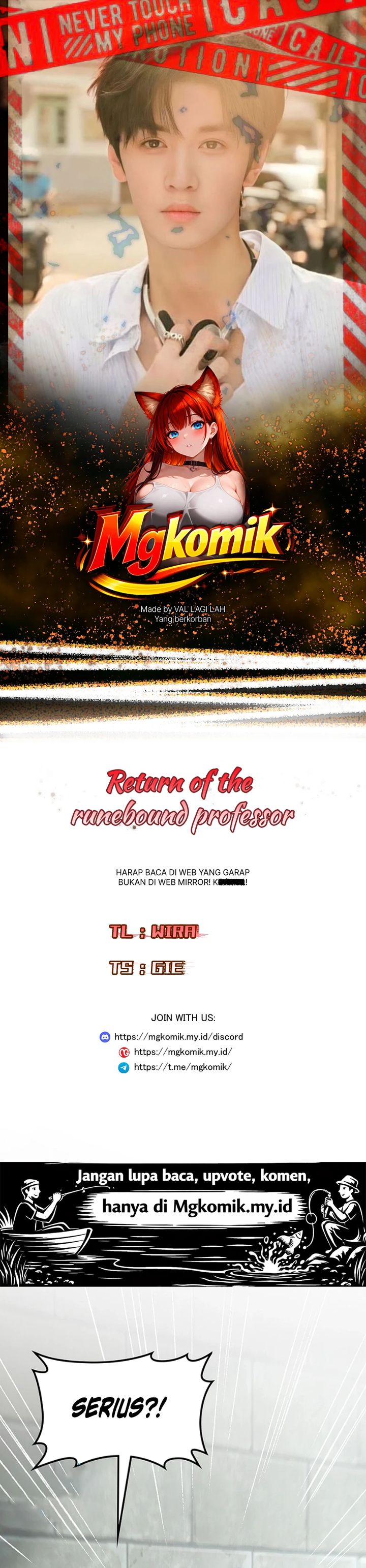 Baca Return of the Runebound Professor - Chapter 54 halaman 1