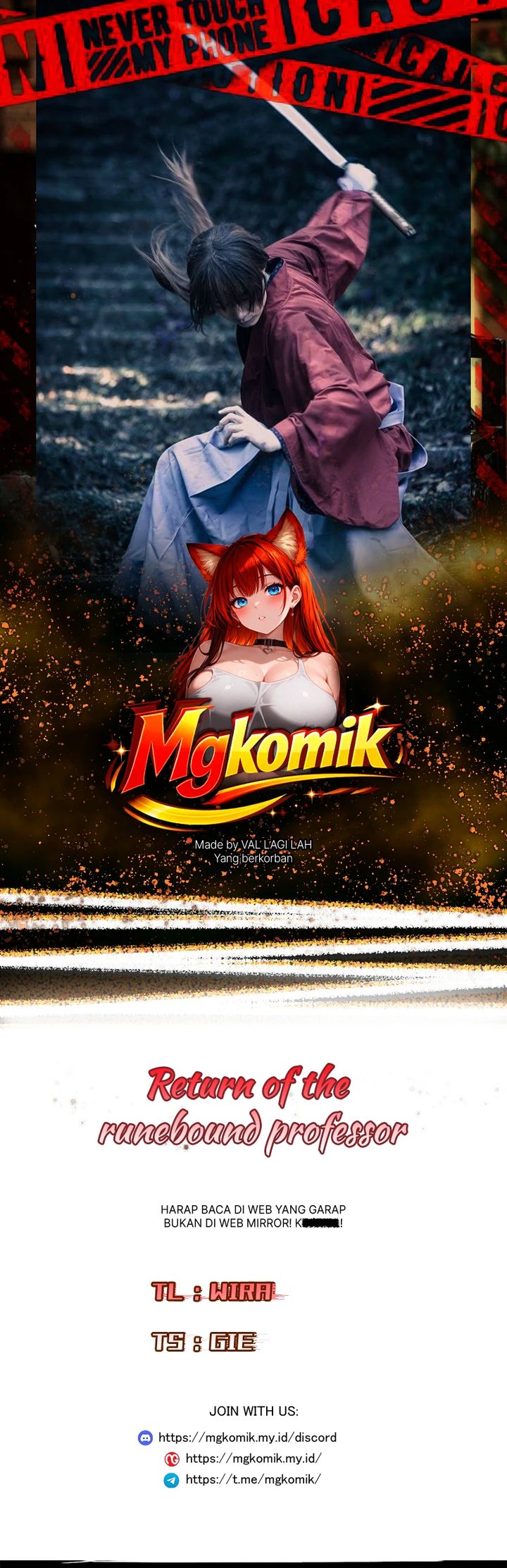 Baca Return of the Runebound Professor - Chapter 56 halaman 1