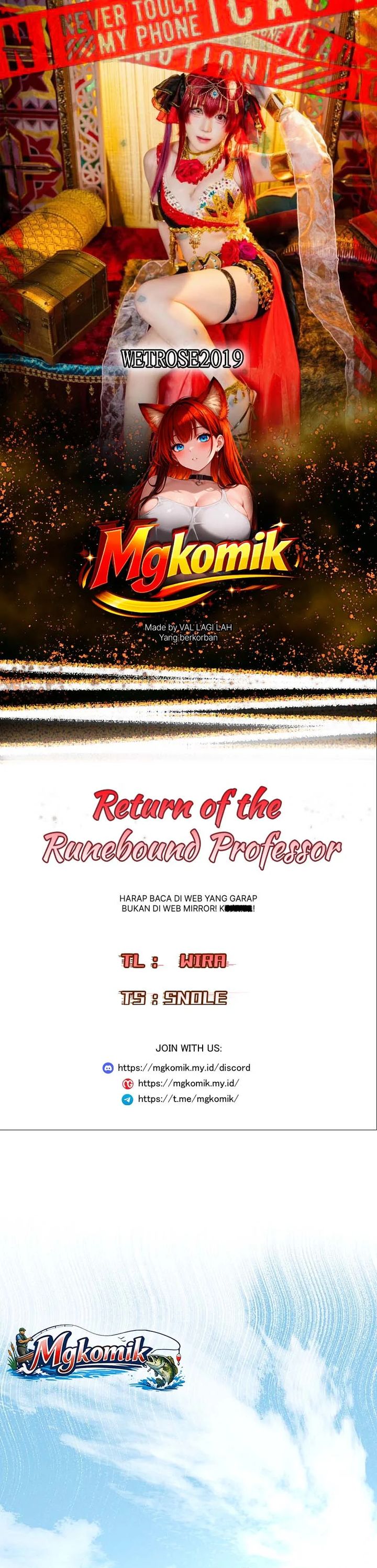 Baca Return of the Runebound Professor - Chapter 58 halaman 1