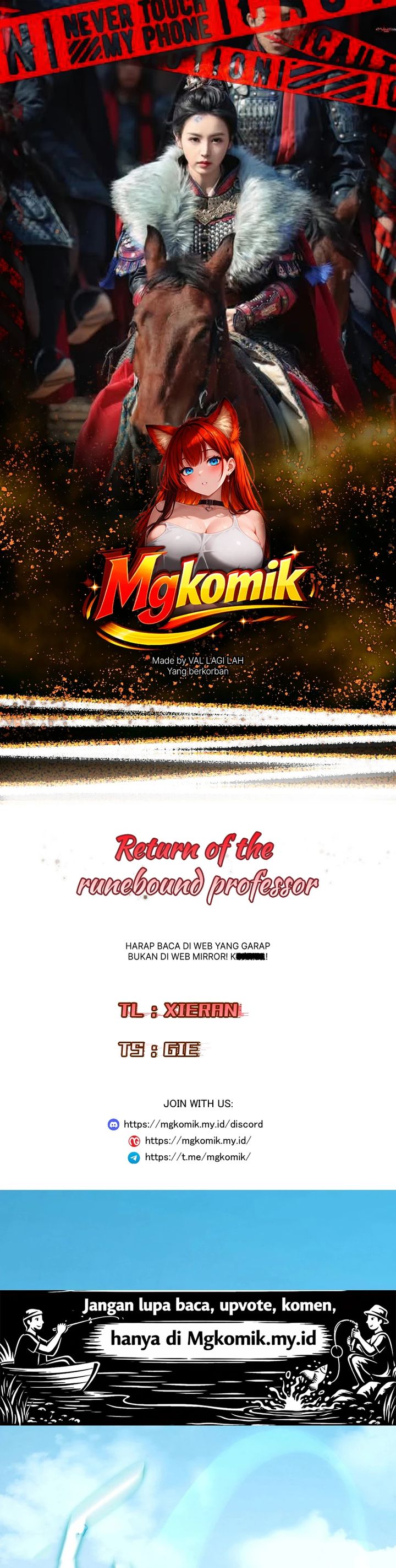Baca Return of the Runebound Professor - Chapter 59 halaman 1