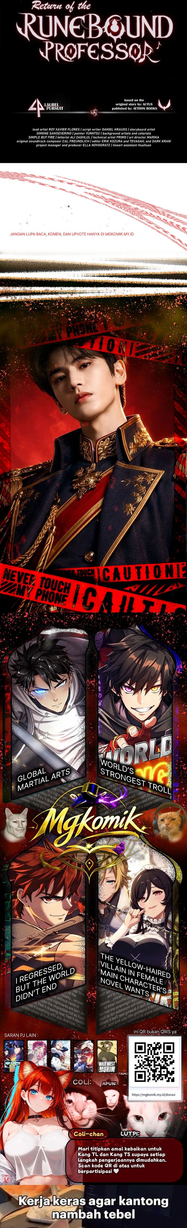 Baca Return of the Runebound Professor - Chapter 59 halaman 42