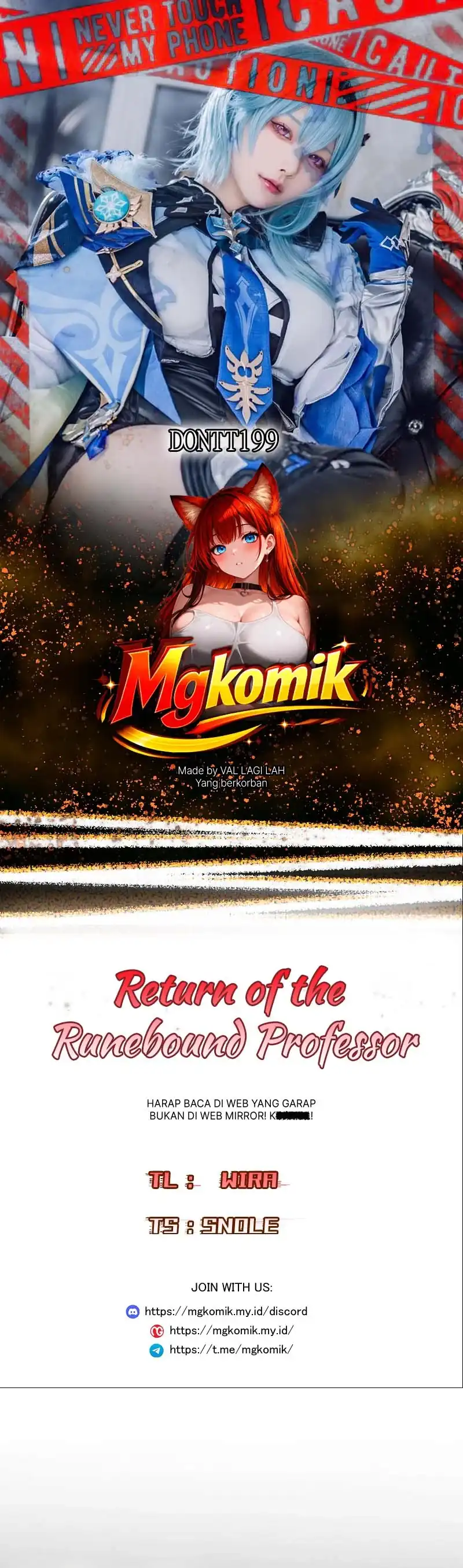 Baca Return of the Runebound Professor - Chapter 62 halaman 1