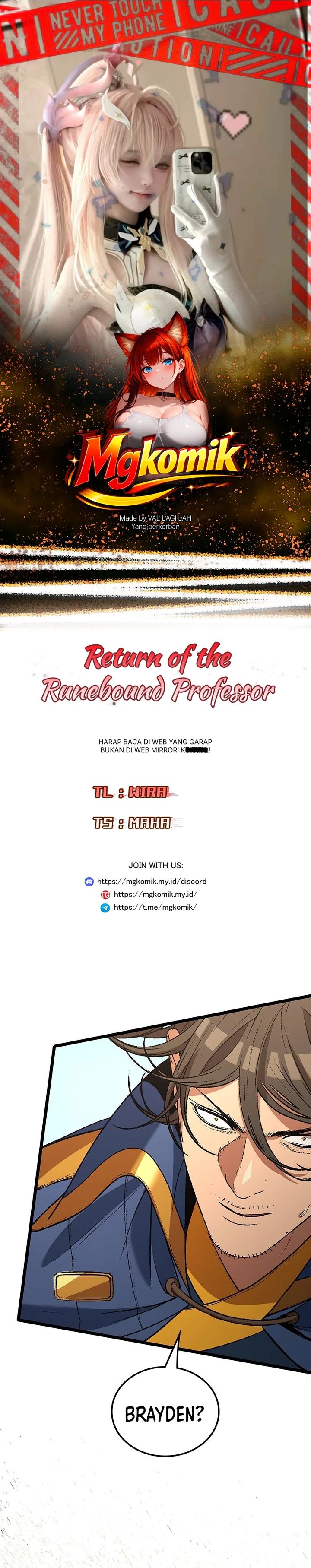 Baca Return of the Runebound Professor - Chapter 64 halaman 1