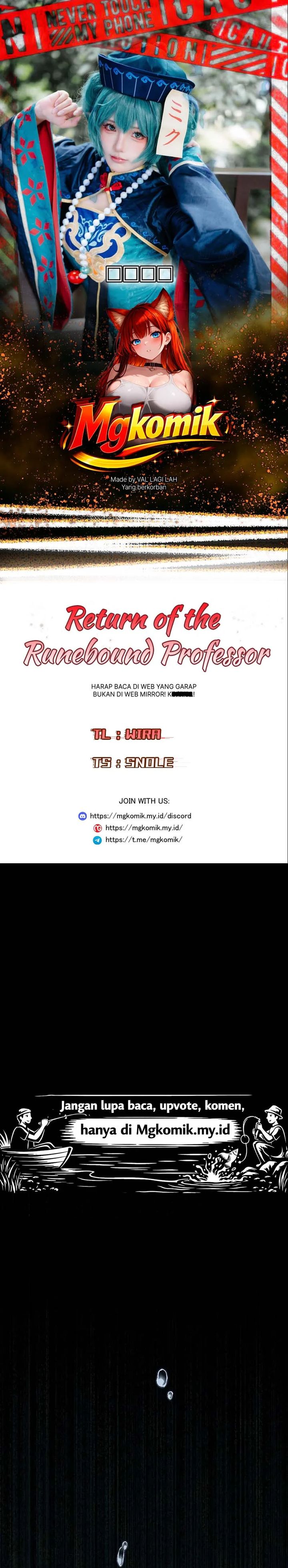 Baca Return of the Runebound Professor - Chapter 70 halaman 1