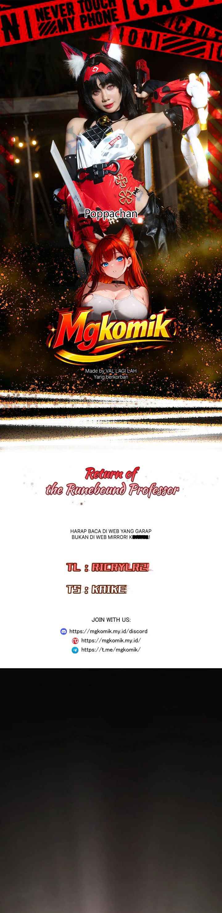 Baca Return of the Runebound Professor - Chapter 71 halaman 1