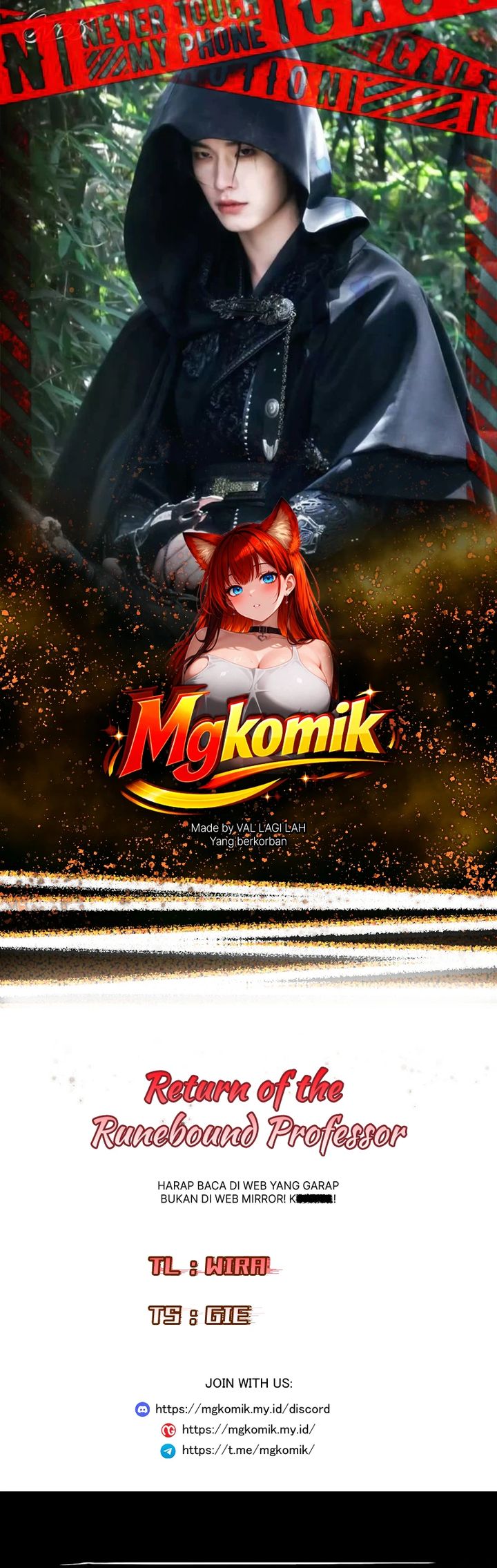 Baca Return of the Runebound Professor - Chapter 72 halaman 1