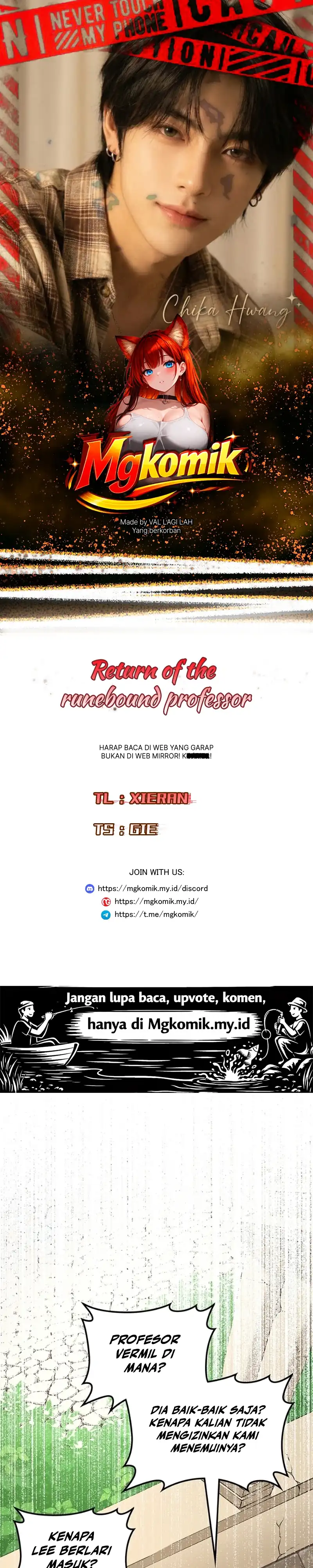 Baca Return of the Runebound Professor - Chapter 74 halaman 1