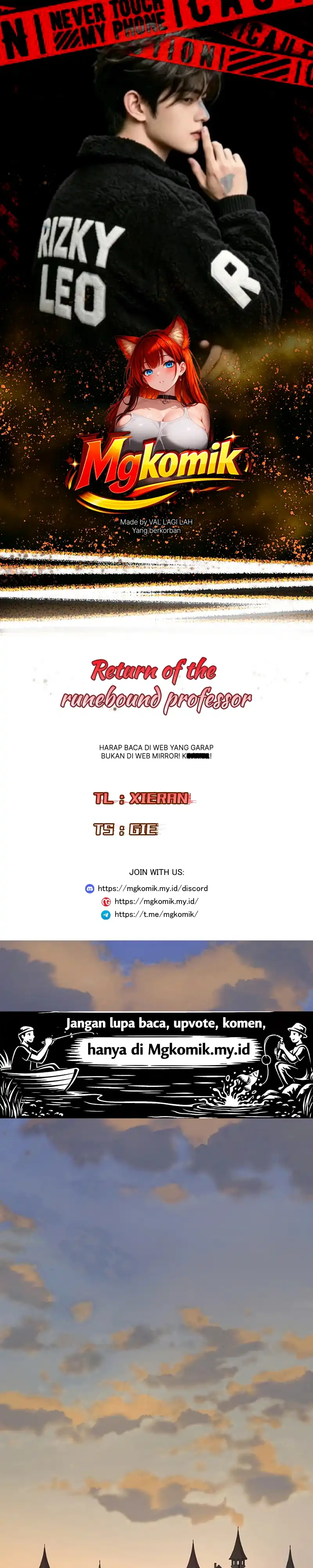 Baca Return of the Runebound Professor - Chapter 77 halaman 1