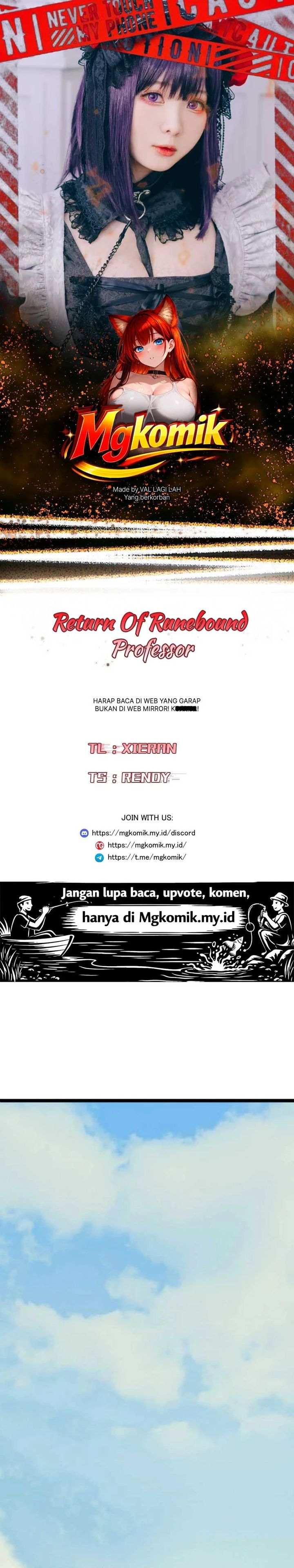 Baca Return of the Runebound Professor - Chapter 78 halaman 1