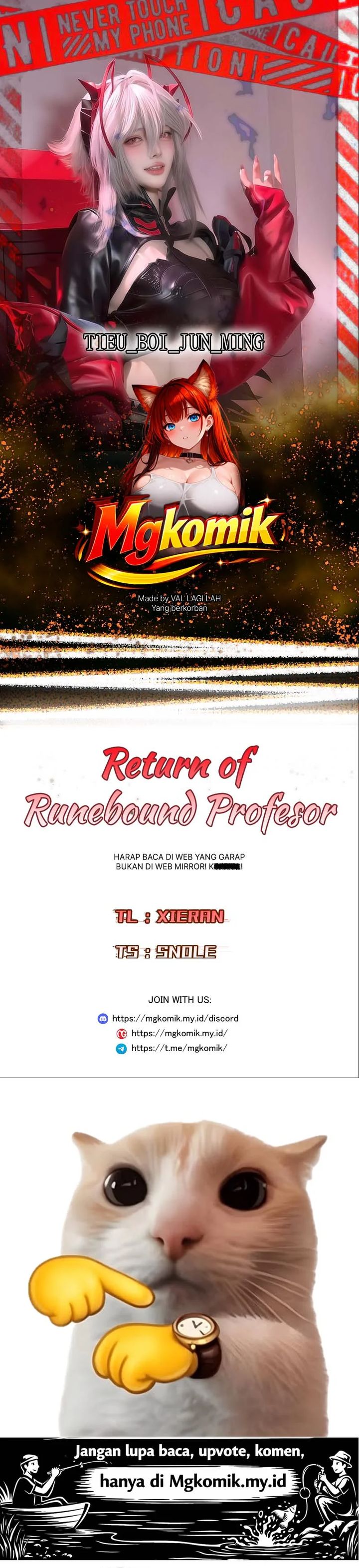 Baca Return of the Runebound Professor - Chapter 79 halaman 1