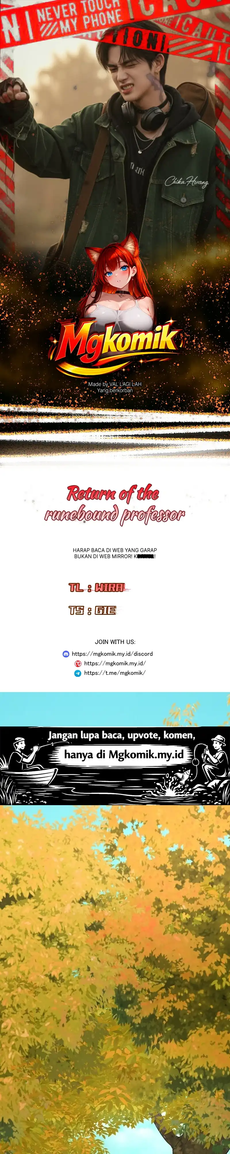 Baca Return of the Runebound Professor - Chapter 80 halaman 1